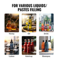 Pneumatic Paste Liquid Filling Machine 5-50ml Stainless Steel Bottle