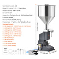 Pneumatic Paste Liquid Filling Machine 5-50ml Stainless Steel Bottle