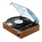 Bluetooth Vinyl Record Player 3-Speed Turntable 3W Speakers