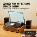 Bluetooth Vinyl Record Player 3-Speed Turntable 3W Speakers