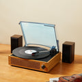 Bluetooth Vinyl Record Player 3-Speed Turntable 3W Speakers