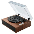 Bluetooth Vinyl Record Player 3-Speed Turntable 10W Speakers