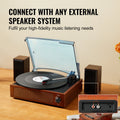 Bluetooth Vinyl Record Player 3-Speed Turntable 5W Speakers