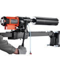 Diamond Core Drilling Machine, 8in Wet&Dry Concrete Core Drill Rig with Stand, 750RPM Speed & 1-1/4