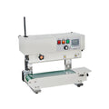 Continuous Bag Band Sealing Machine, 6-12 mm Sealing Width, Vertical Band Sealer Machine with Digital Temperature Control, Carbon Steel Bag Sealer for 0.02-0.8 mm Plastic Bags Films Membrane