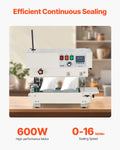 Bag Sealing Machine 6-12mm Digital Temperature Control Carbon Steel
