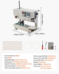 Bag Sealing Machine 6-12mm Digital Temperature Control Carbon Steel