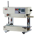 Continuous Bag Band Sealing Machine 6-12mm Seal Vertical Heat Sealer