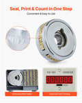 Continuous Bag Band Sealing Machine 6-12mm Seal Vertical Heat Sealer