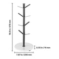 Mug Holder Tree with Marble Base 8 Hooks Cup Tree Rack for Counter Kitchen