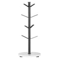 Mug Tree Holder 8 Hooks Marble Base Kitchen Counter Cup Rack