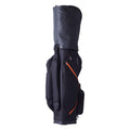 Golf Cart Bag with 14 Way Organizer Divider Top, 36” 13 Pockets Premium Cart Bag, Durable 600D Polyester Fabric Golf Bags with Handles & Dust Cover & Detachable Straps for Men & Women, Black & Orange