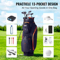 Golf Cart Bag 14 Way Organizer 36