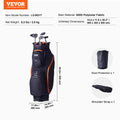 Golf Cart Bag 14 Way Organizer 36