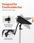 Portable Shampoo Bowl Adjustable Height Angle Drain Hose Salon