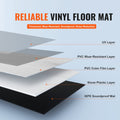 Interlocking Vinyl Floor Tiles 48x7.3