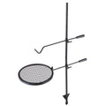 Swivel Campfire Grill Adjustable Heavy Duty Steel Open Fire
