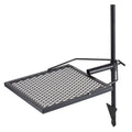 Swivel Campfire Grill 360° Adjustable Heavy Duty Steel Fire Pit BBQ