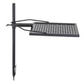 Swivel Campfire Grill 360° Adjustable Heavy Duty Steel Fire Pit BBQ