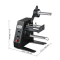 Automatic Label Dispenser, Width 15-125 mm, Length 3-150 mm, Automatic Label Stripper Label Separating Machine, Speed Adjustable Label Applicator, Auto Counting 0-999999 for Various Label Sizes