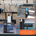 Automatic Label Dispenser 15-125mm Width Auto Stripper Applicator