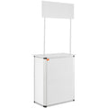 Portable Podium Table 785x380x1815mm Foldable Exhibition Counter