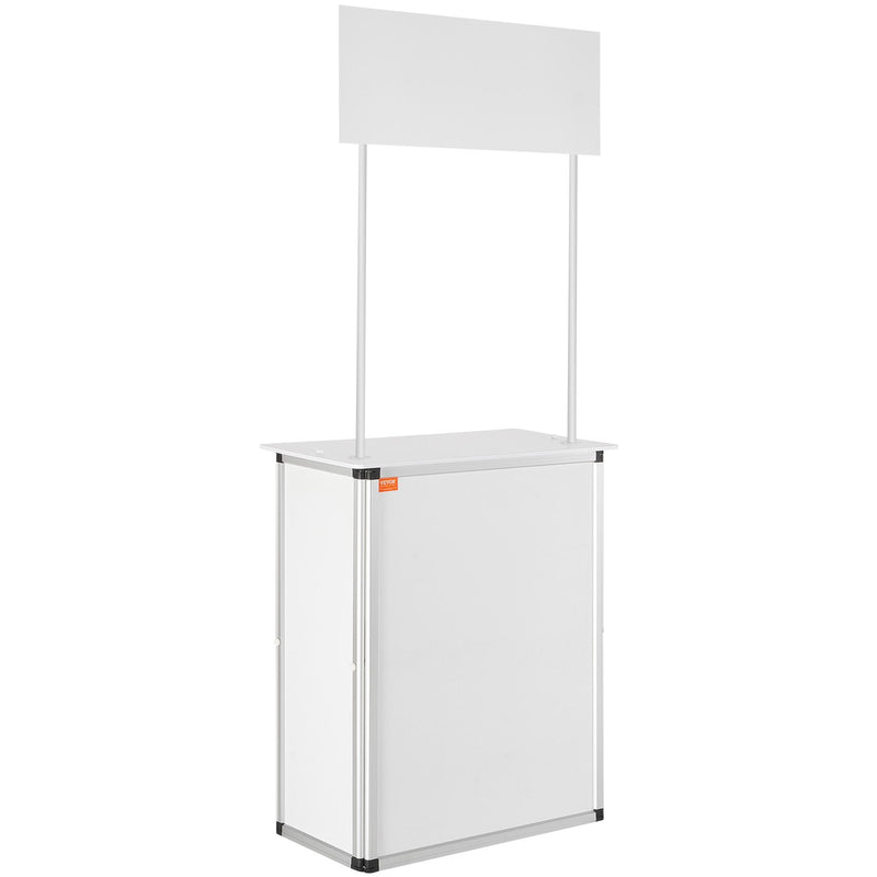Portable Podium Table 785x380x1815mm Foldable Exhibition Counter