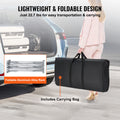 Foldable Podium Table 1300x465x950mm Exhibition Counter Display Stand