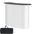 Foldable Podium Table 1300x465x950mm Exhibition Counter Display Stand