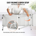 Folding Bar Table Extra Long Portable Indoor Tradeshow Podium