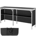 Folding Bar Table Extra Long Portable Indoor Tradeshow Podium