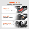 Tire Bead Seater 2.4 Gal 150 PSI Handheld Portable Inflator Tool