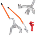Tire Mount Demount Tool 571-622mm Manual Steel Truck 3pcs