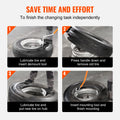 Tire Mount Demount Tool 571-622mm Manual Steel Truck 3pcs
