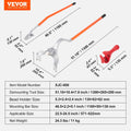 Tire Mount Demount Tool 571-622mm Manual Steel Truck 3pcs