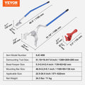 Tire Mount Demount Tool 571-622mm Manual Steel 3Pcs Orange