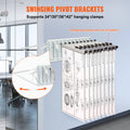 Wall Mount Blueprint Rack 12 Pivot Brackets Storage Holder