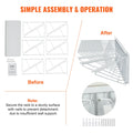 Wall Mount Blueprint Rack 12 Pivot Brackets Storage Holder
