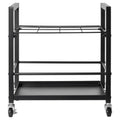 Blueprint Storage Rack 12 Slots Mobile Metal Cart Wheels Map Poster