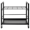 Blueprint Storage Rack 20 Slots Mobile Cart Wheels Map Poster Holder