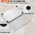 304 Stainless Steel Beer Drip Tray Kegerator with Cover 4 Pads