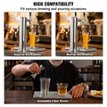 304 Stainless Steel Beer Drip Tray Kegerator with Cover 4 Pads