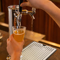 304 Stainless Steel Beer Drip Tray Kegerator with Cover 4 Pads
