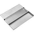 304 Stainless Steel Beer Drip Tray Kegerator with Cover 4 Pads