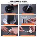 Kegerator Tower Kit Dual Taps Stainless Steel Beer Dispenser W21.8