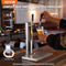 Dual Tap Beer Kegerator Tower Kit Stainless Steel Self-Closing