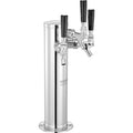 VEVOR Triple Tap Stainless Steel Beer Tower Kegerator Dispenser Kit