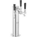 VEVOR Triple Tap Stainless Steel Beer Tower Kegerator Dispenser Kit