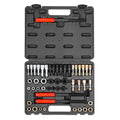 Thread Chaser Set 49-Piece UNC UNF Metric Rethreading Tool Kit Taps