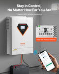 Hybrid Solar Inverter 6000W Pure Sine Wave 220V MPPT Charger